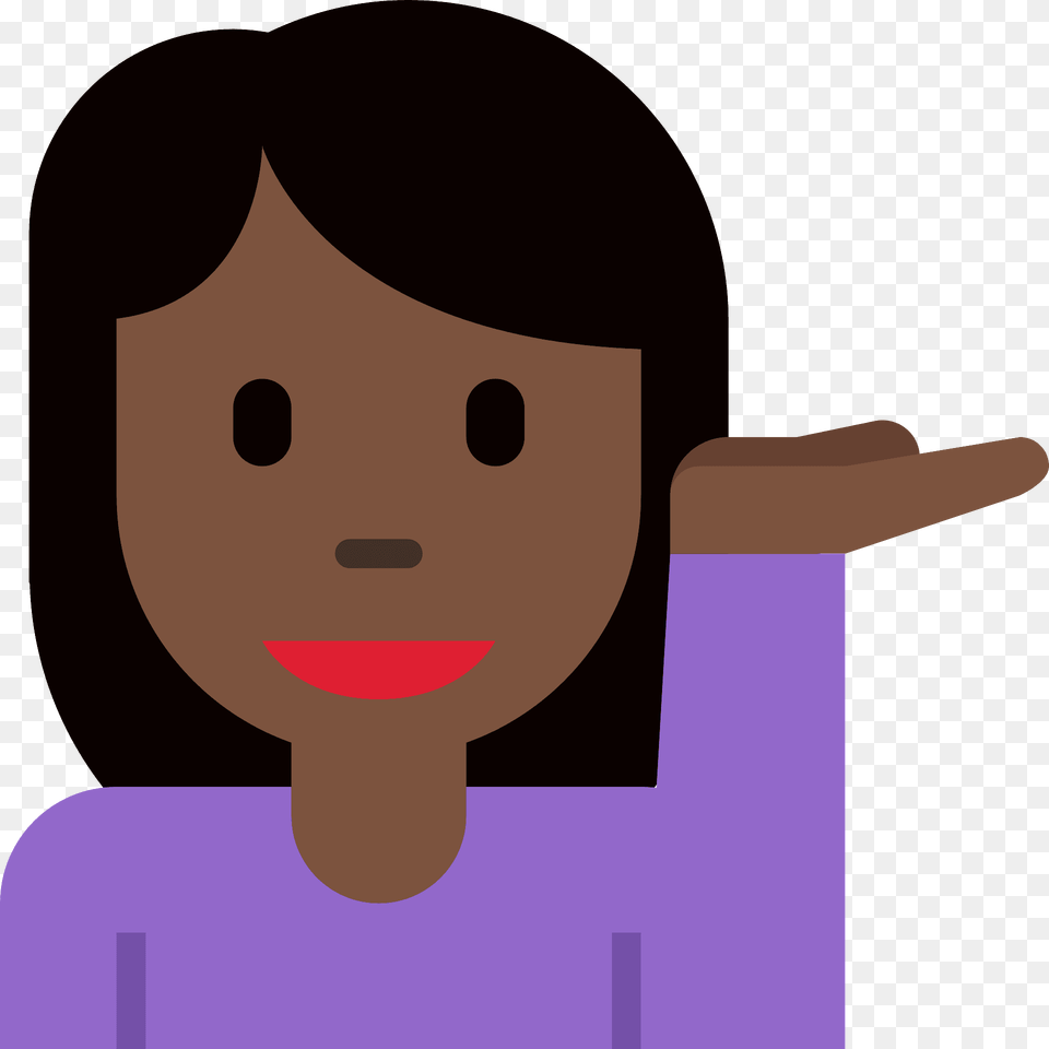 Woman Tipping Hand Emoji Clipart, Face, Head, Person, Baby Png