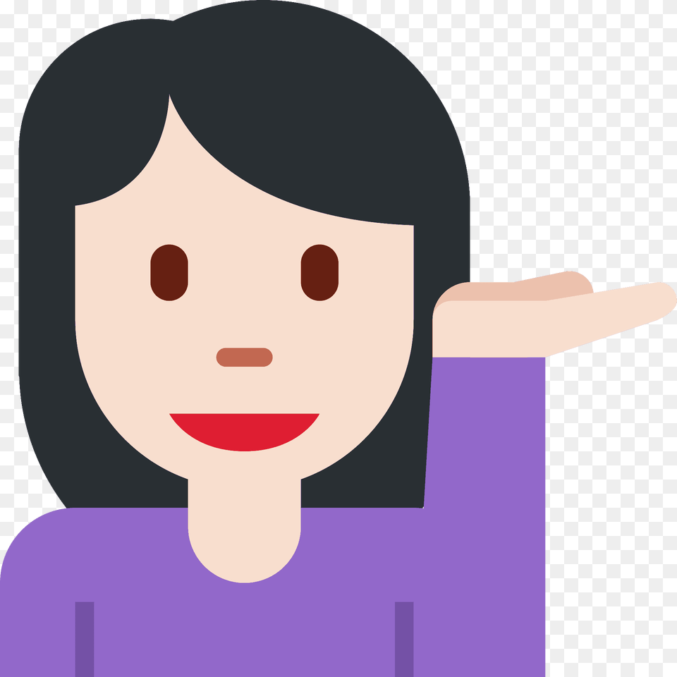 Woman Tipping Hand Emoji Clipart, Face, Head, Person, Photography Png