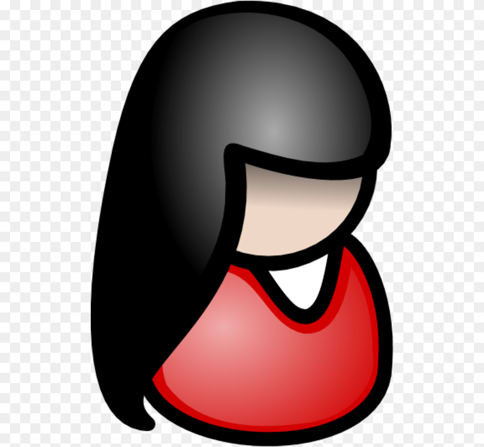 Woman User Female Icon Persona Roja, Helmet, Crash Helmet Free Png