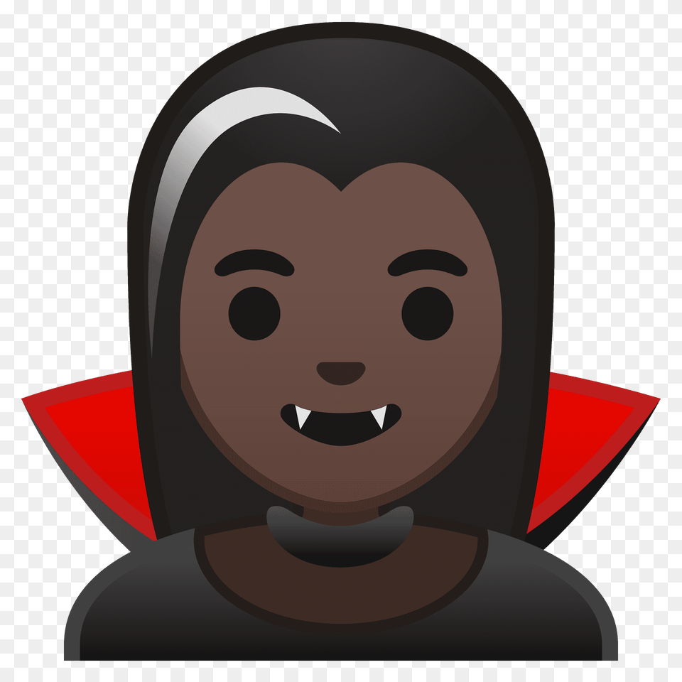 Woman Vampire Emoji Clipart, Head, Person, Baby, Face Free Png