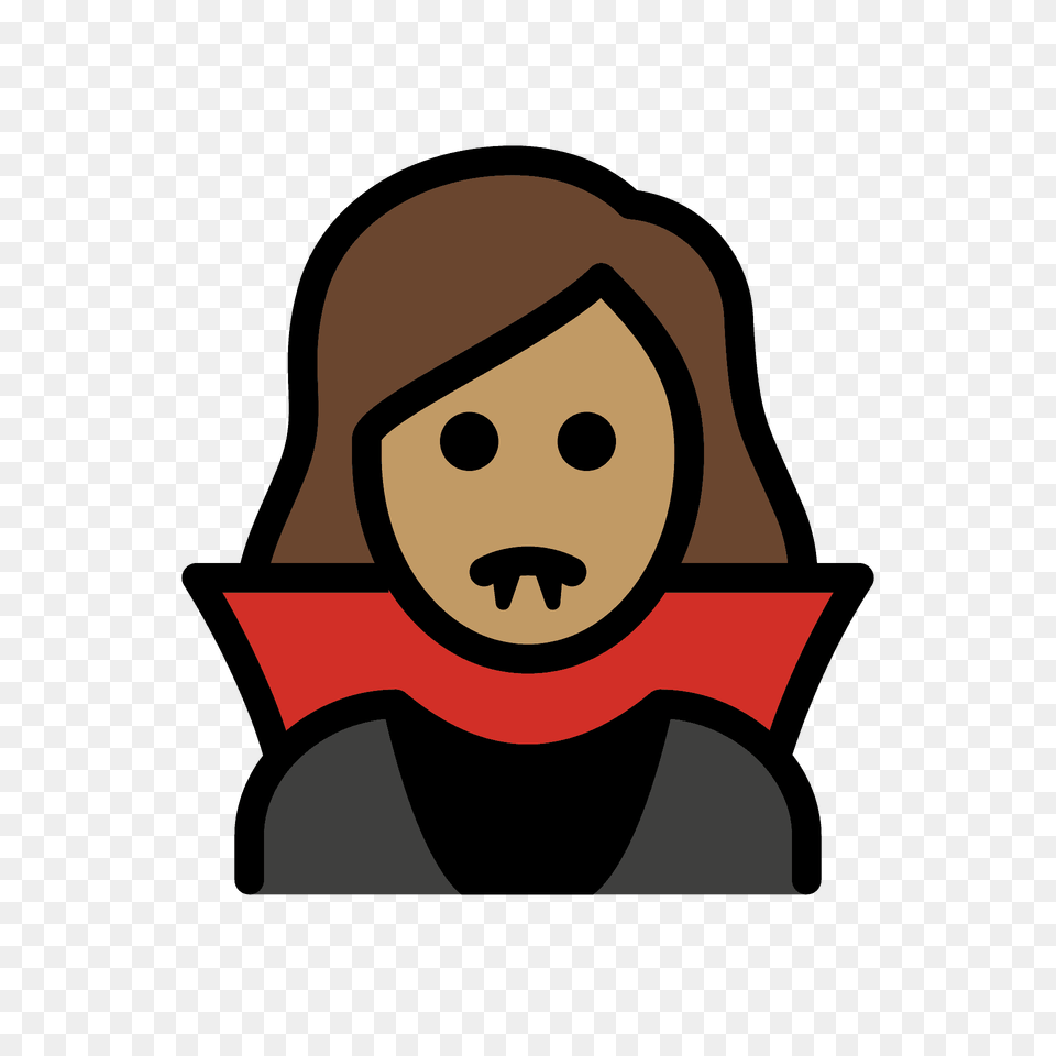 Woman Vampire Emoji Clipart, Person, Reading, Logo Png