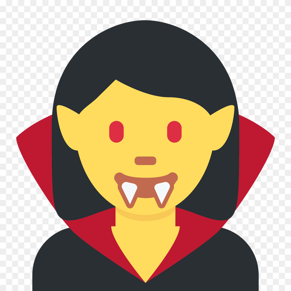 Woman Vampire Emoji Clipart, Animal, Fish, Sea Life, Shark Png