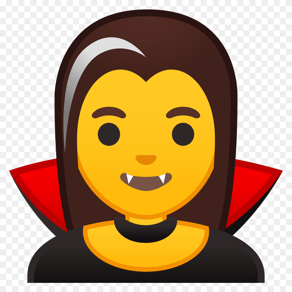 Woman Vampire Emoji Clipart, Baby, Person, Face, Head Png