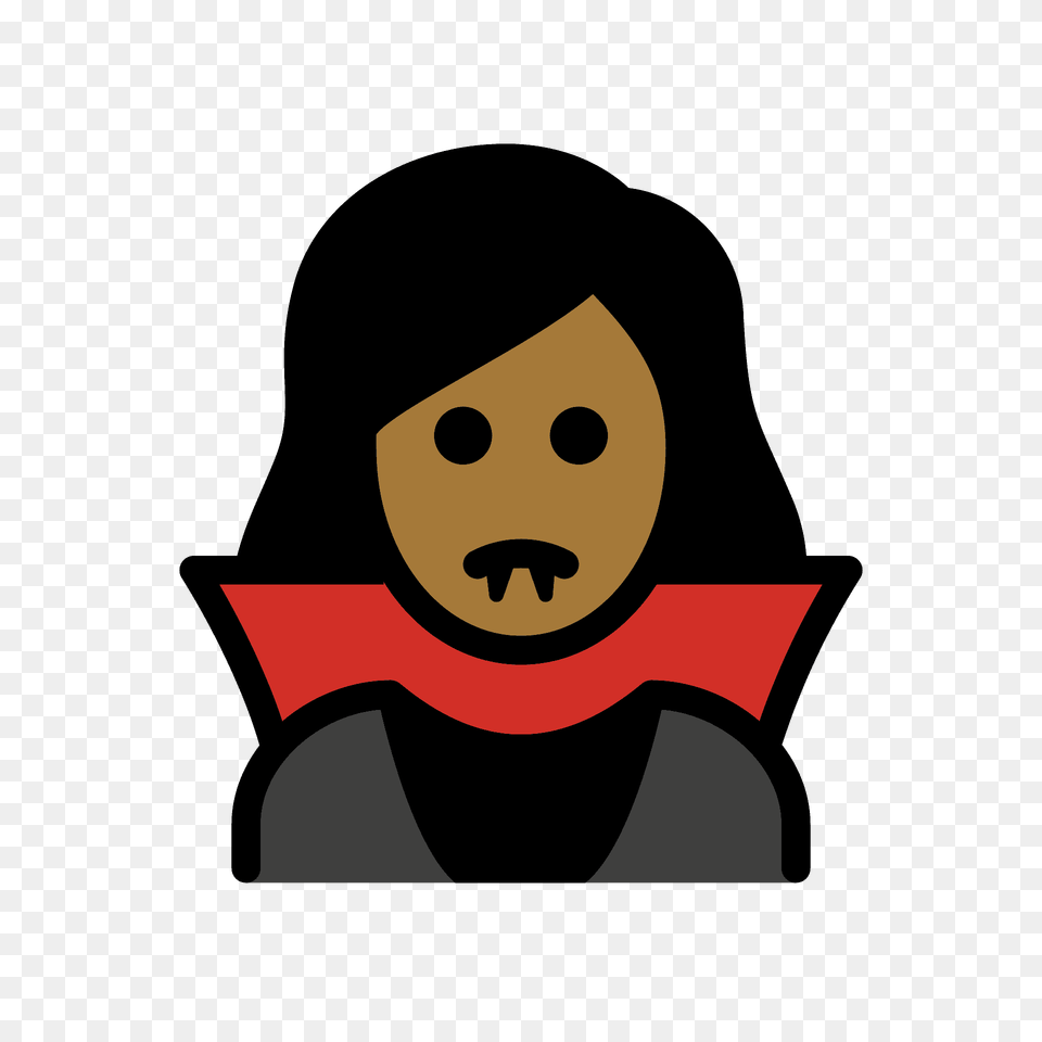 Woman Vampire Emoji Clipart, Logo, Person, Reading, Clothing Png