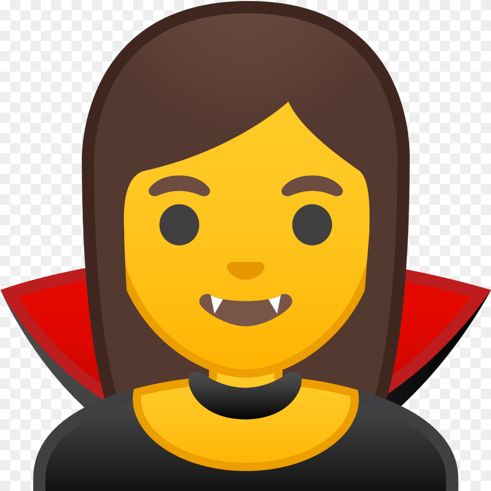 Woman Vampire Icon Dracula Emoji, Face, Head, Person, Baby Png Image