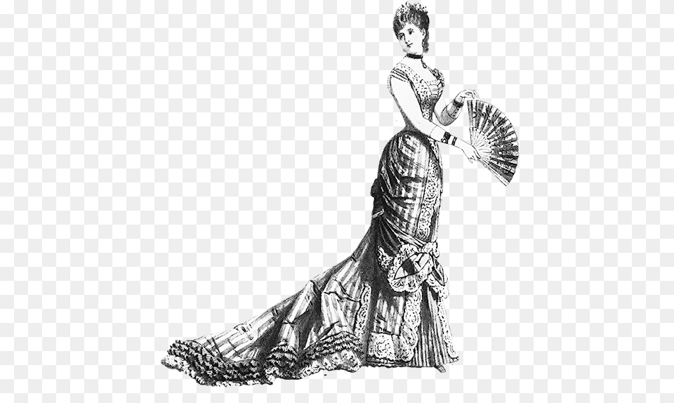 Woman Victorian Era Dress Regency Era Evening Gown Women Victorian Era, Person, Dancing, Leisure Activities, Dance Pose Free Png Download