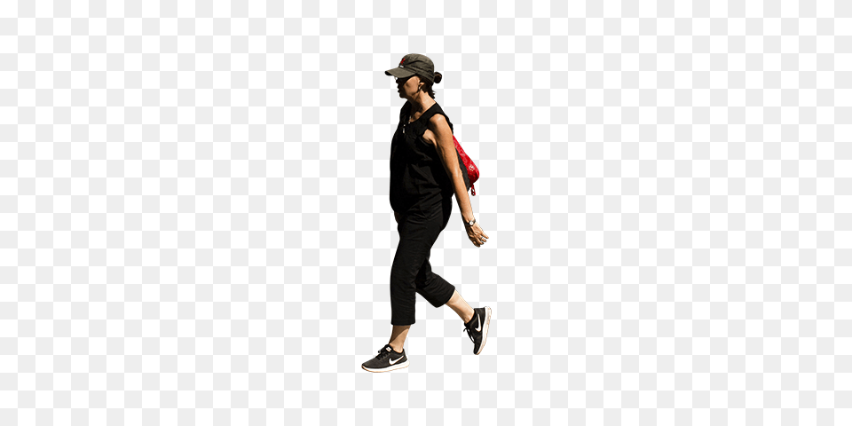 Woman Walking Architecture People, Shoe, High Heel, Hat, Footwear Png Image