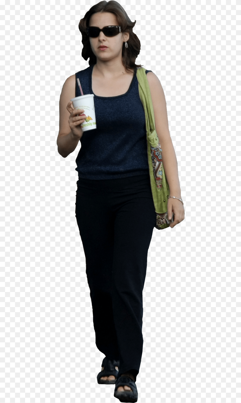 Woman Walking Away Mujer Caminando, Accessories, Sunglasses, Sleeve, Person Free Png Download