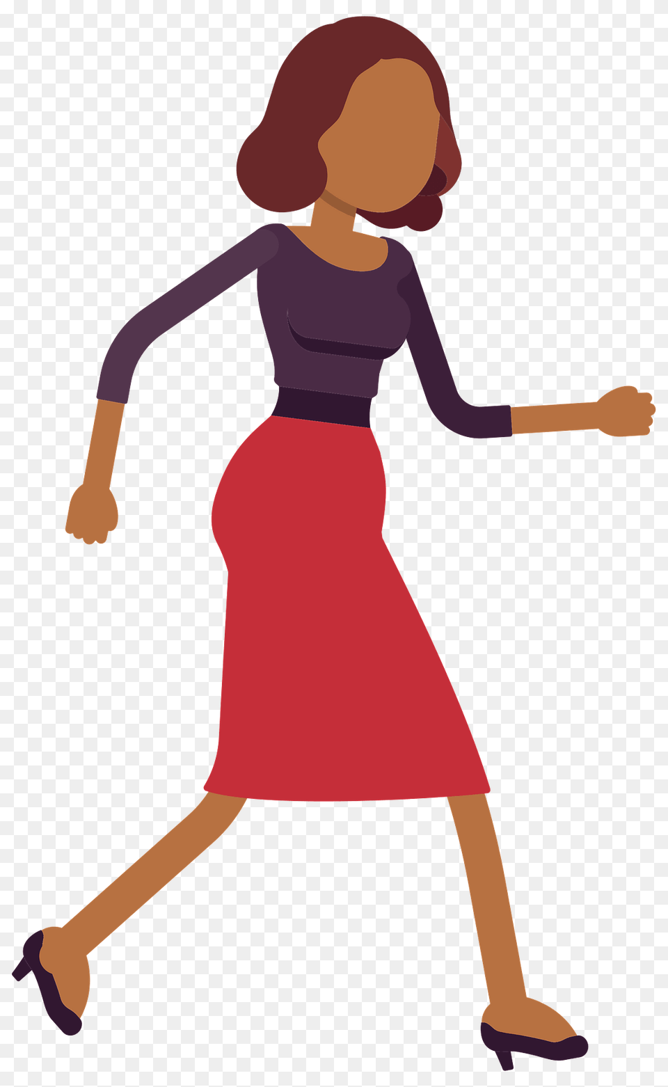 Woman Walking Clipart, Clothing, Long Sleeve, Sleeve, Person Png