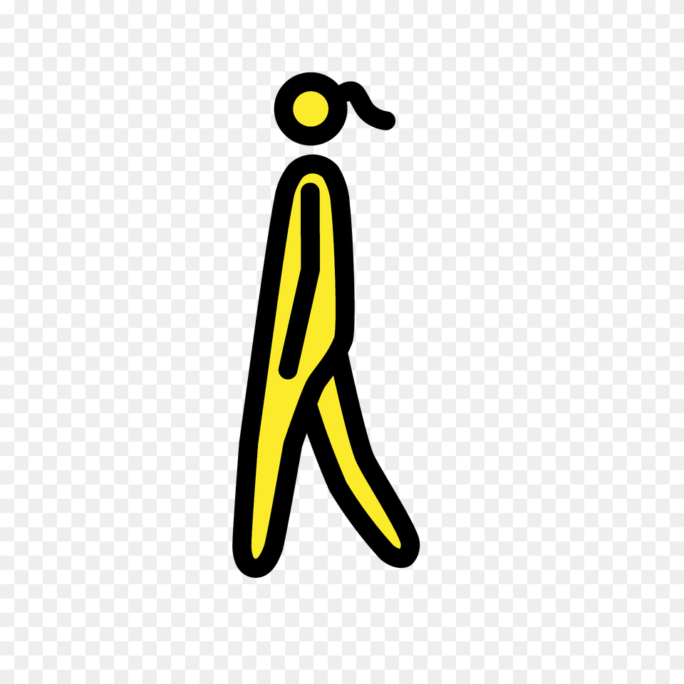 Woman Walking Emoji Clipart Free Transparent Png