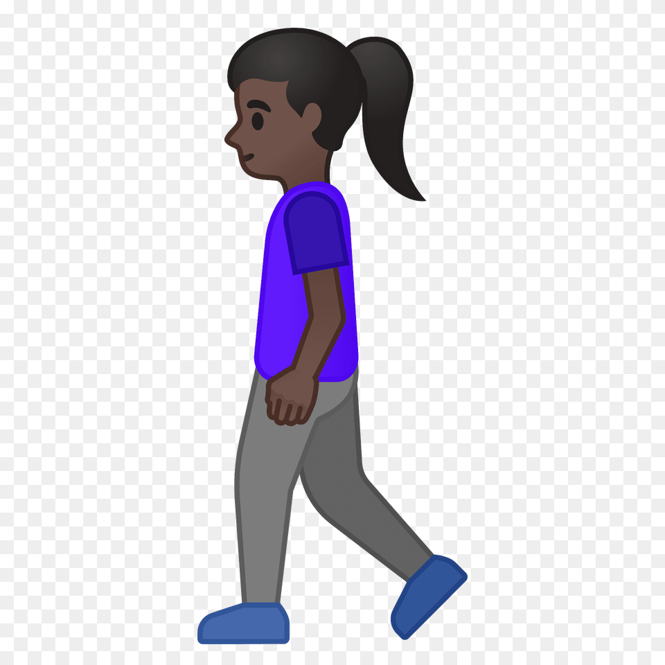 Woman Walking Emoji Clipart, Person, People, Face, Head Free Transparent Png