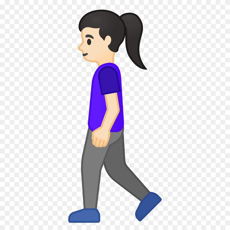 Woman Walking Emoji Clipart, Person, Male, Boy, Child Free Transparent Png