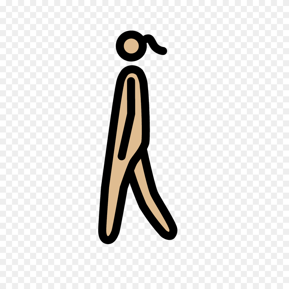 Woman Walking Emoji Clipart Png