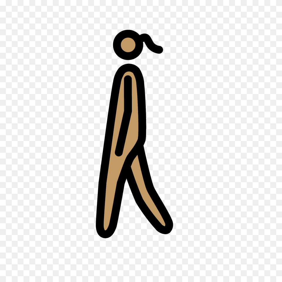 Woman Walking Emoji Clipart, People, Person Free Png