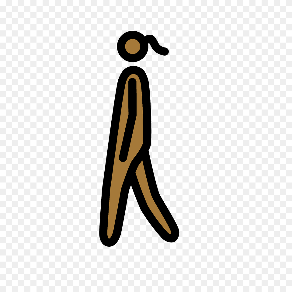 Woman Walking Emoji Clipart, People, Person Free Transparent Png