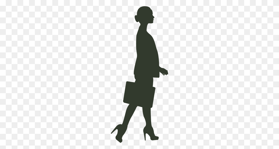 Woman Walking Pose Silhouette Executive, Clothing, Shorts, Person, Man Free Transparent Png