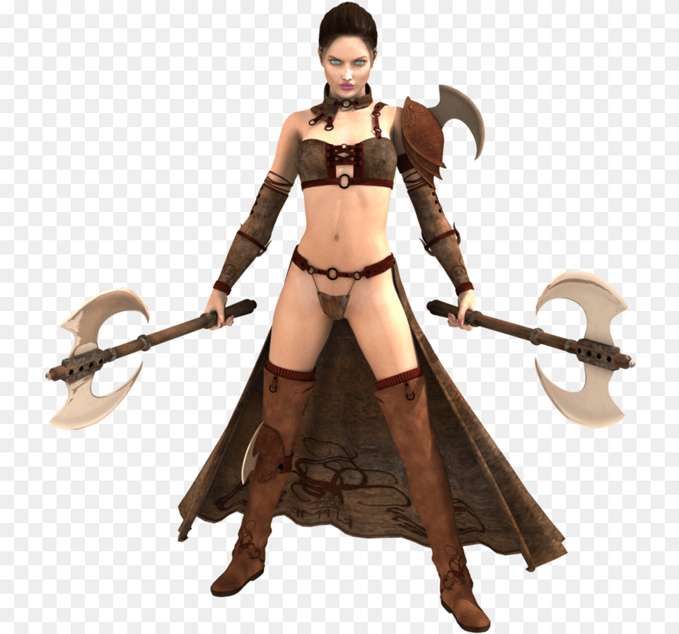 Woman Warrior Transparent Warrior Woman, Clothing, Costume, Person, Adult Png Image