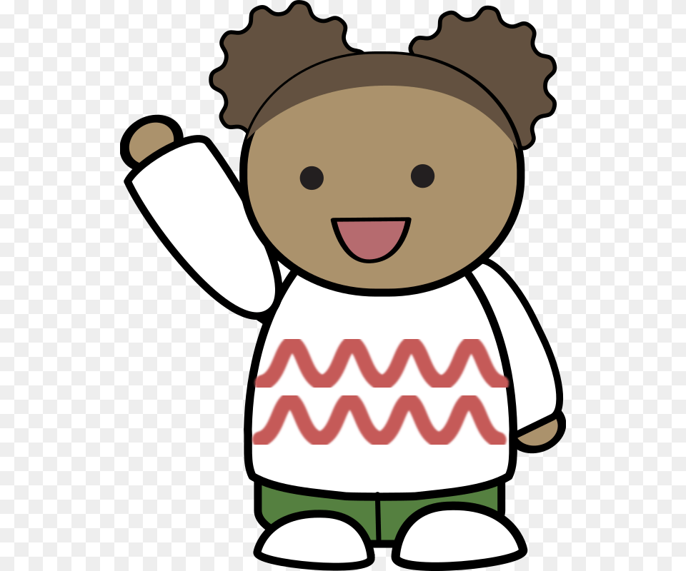 Woman Waving Hi Clipart, Toy, Baby, Person, Face Free Png