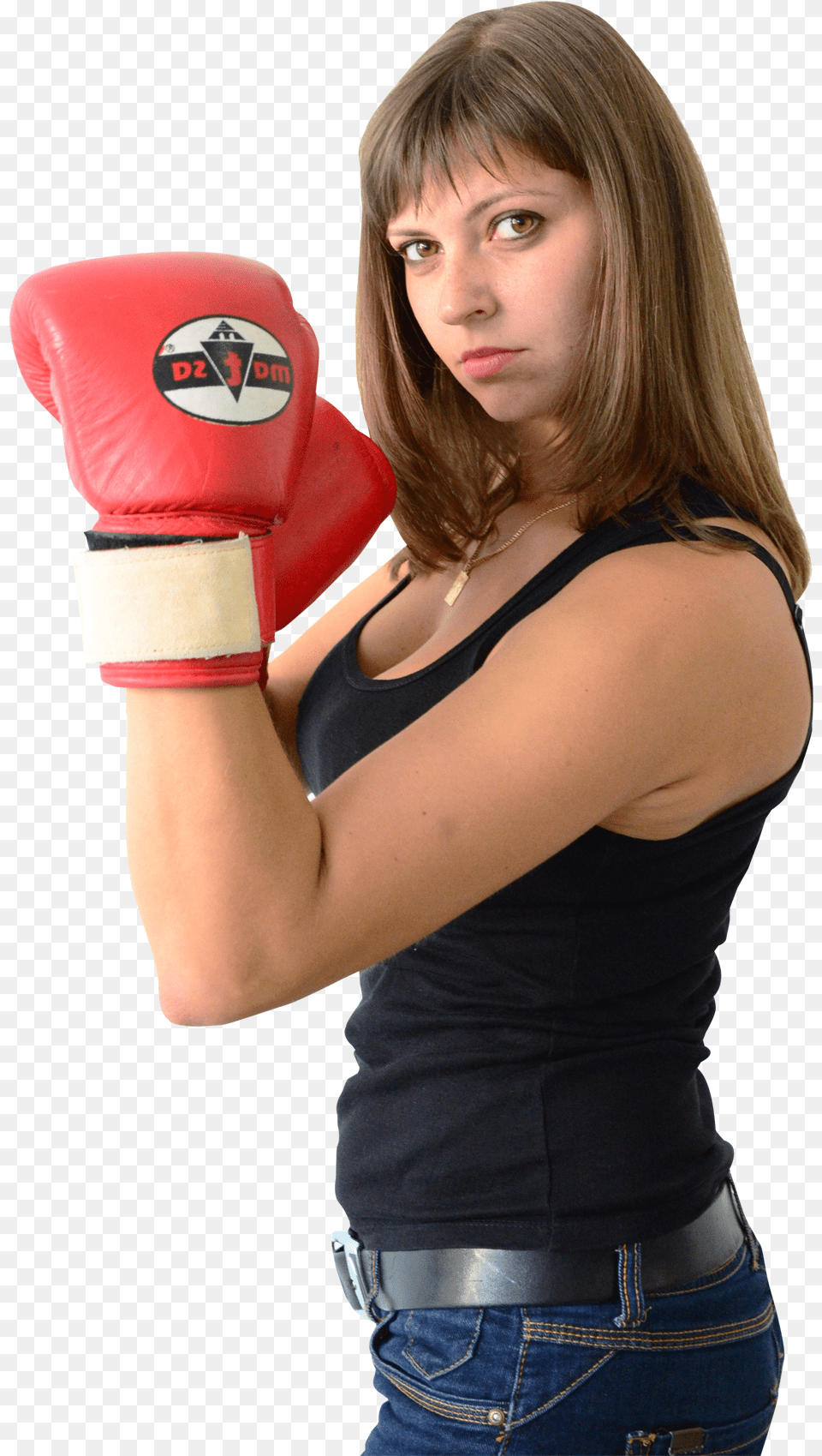 Woman Wearing Boxing Gloves Women Boxing, Adult, Person, Female, Glove Png Image
