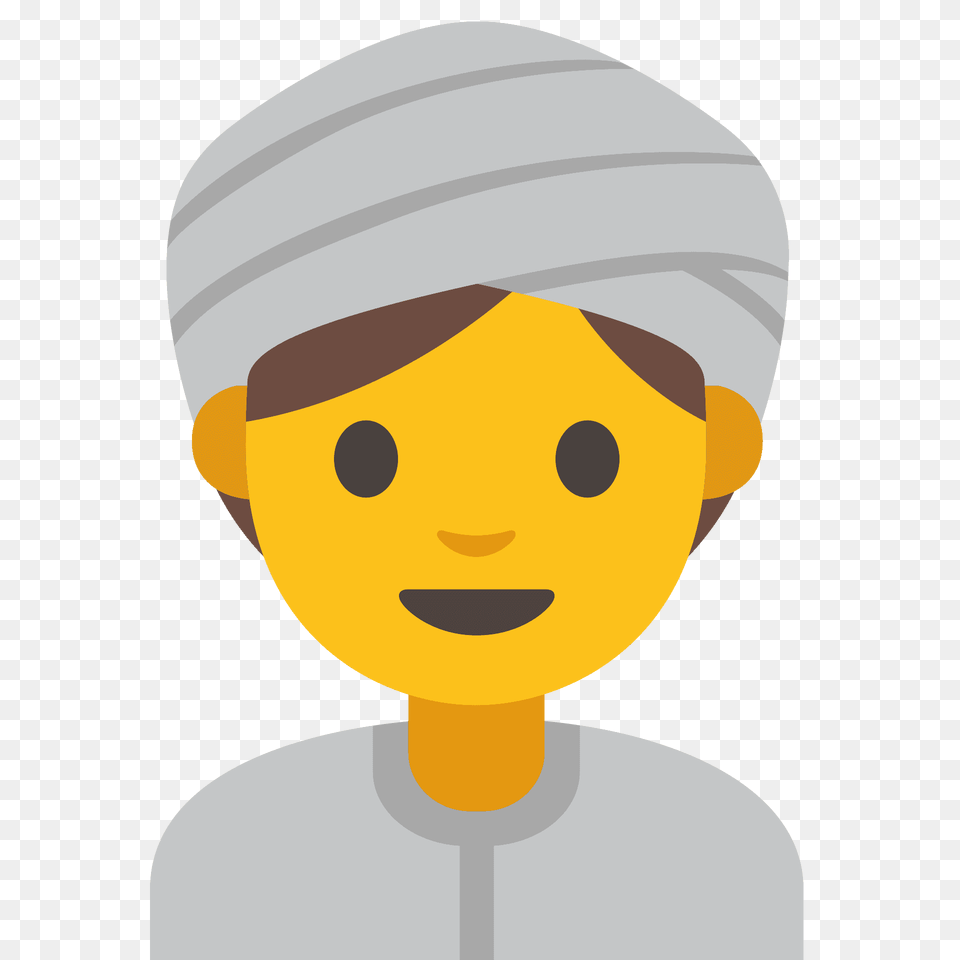 Woman Wearing Turban Emoji Clipart, Hat, Cap, Clothing, Bathing Cap Png Image