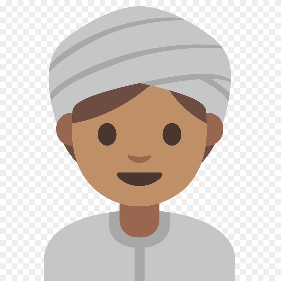 Woman Wearing Turban Emoji Clipart, Cap, Clothing, Hat, Bathing Cap Png Image