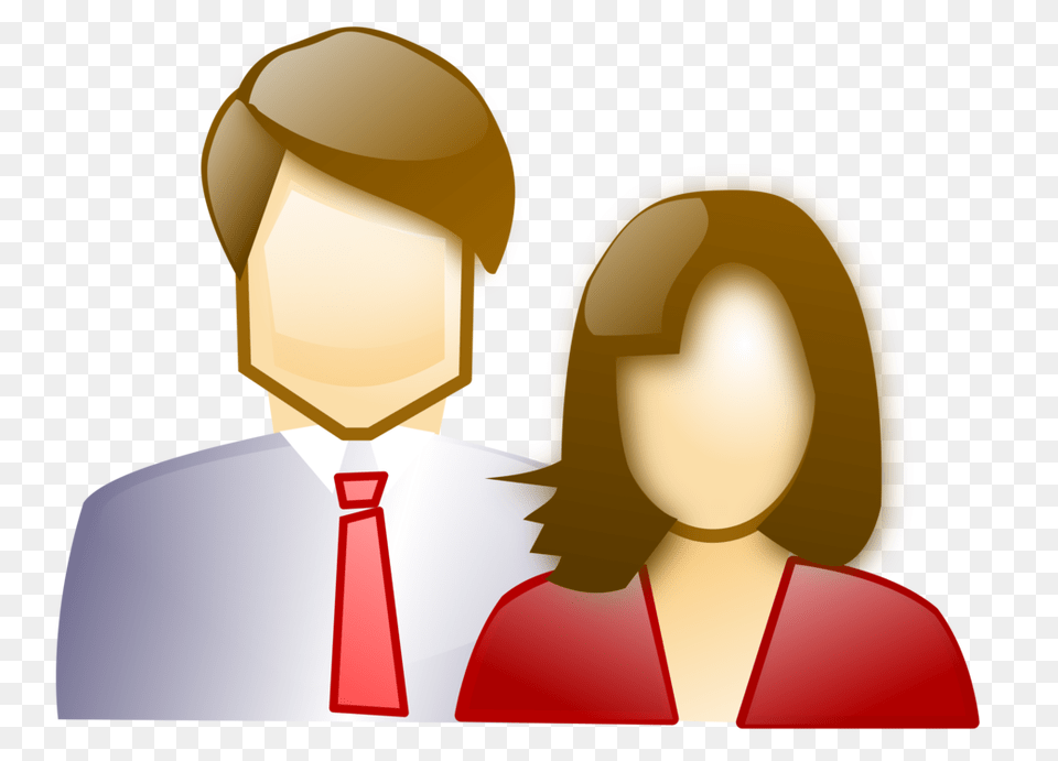 Woman Wife Husband Computer Icons, Accessories, Tie, Person, Formal Wear Free Png Download