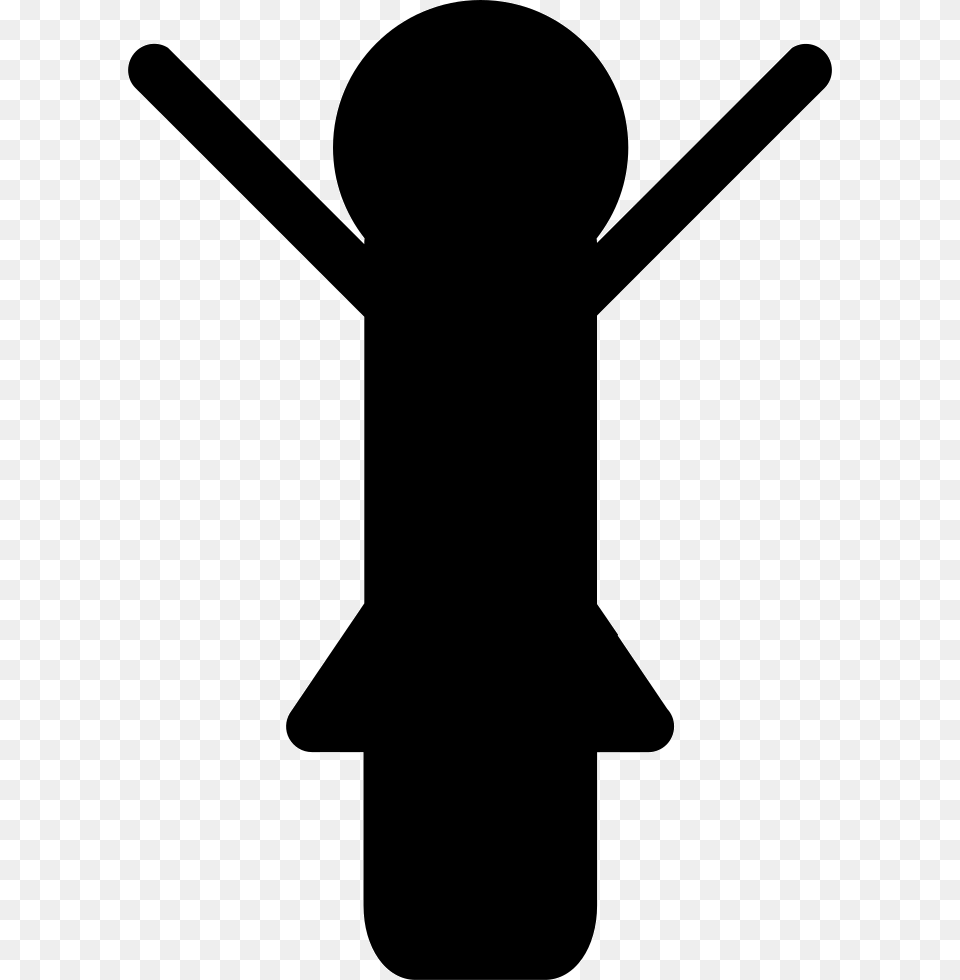 Woman With Arms Raised Up Comments, Silhouette, Light, Traffic Light, Cross Free Transparent Png