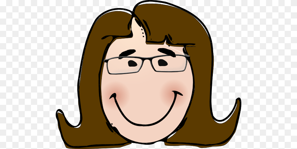 Woman With Glasses Clip Art, Accessories, Head, Person, Face Free Transparent Png