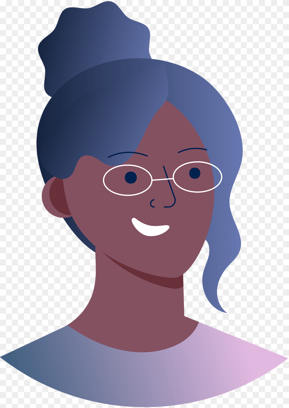 Woman With Glasses Clipart, Portrait, Photography, Body Part, Person Free Transparent Png