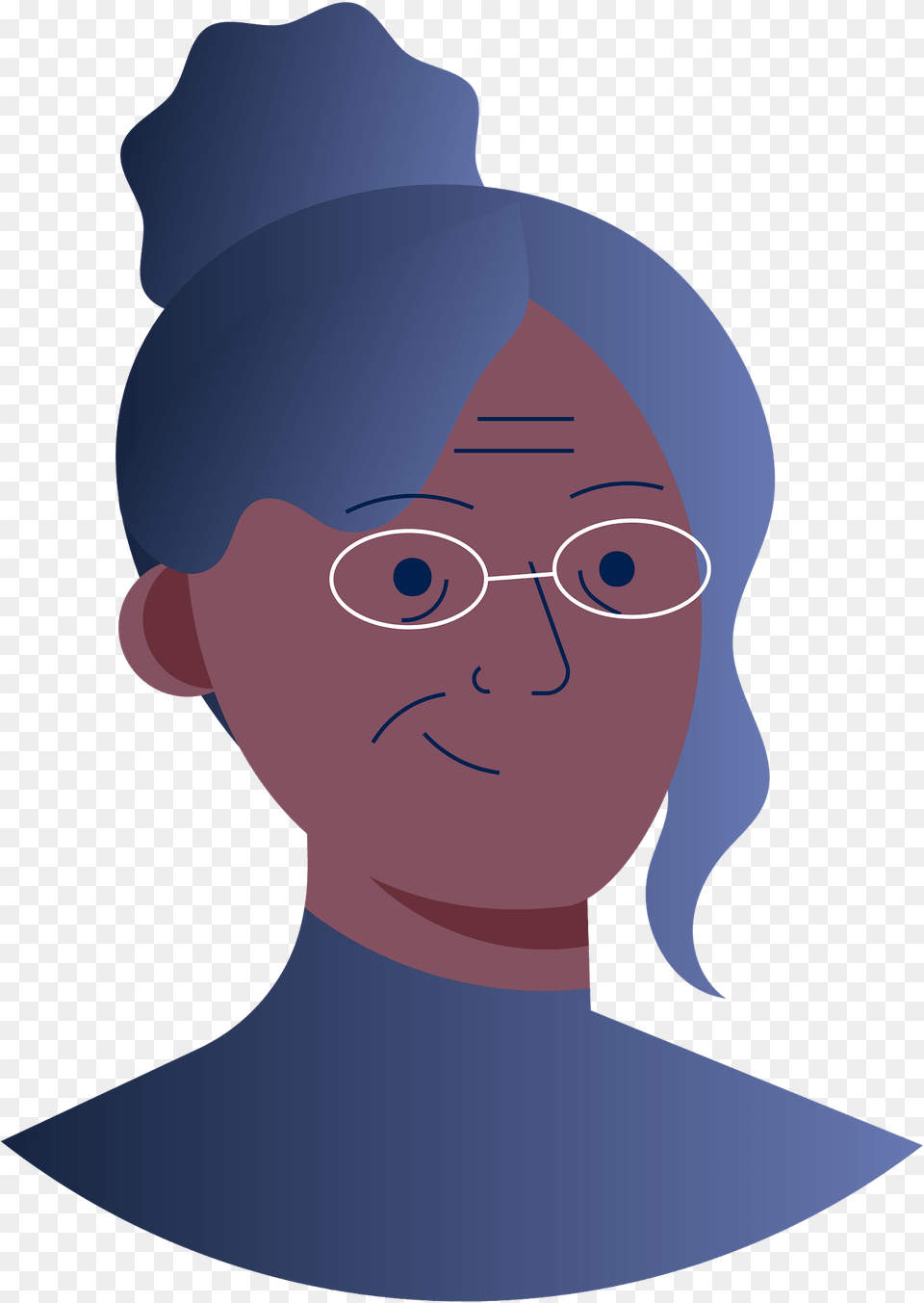 Woman With Glasses Clipart, Portrait, Photography, Person, Head Png