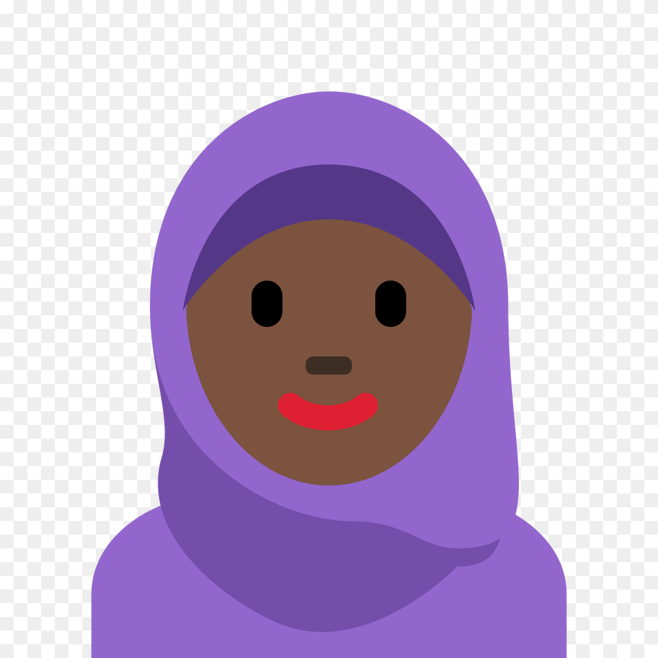 Woman With Headscarf Emoji Clipart, Clothing, Hood, Hat, Face Png
