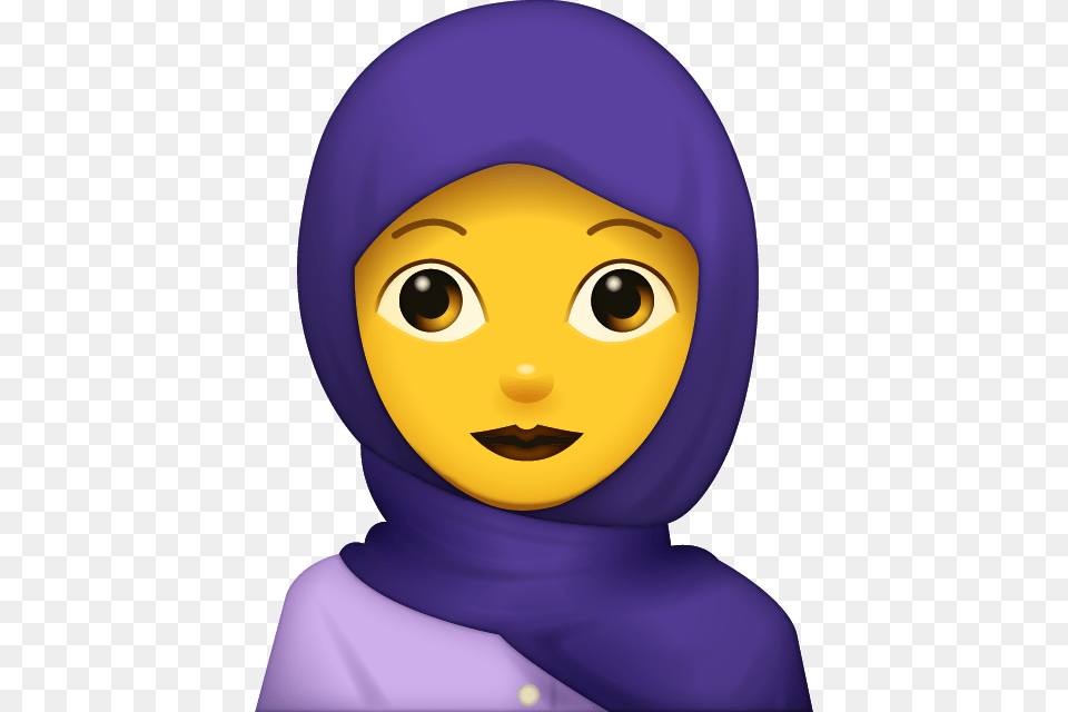Woman With Hijab Emoji Woman With Hijab Emoji, Baby, Person, Clothing, Hood Png