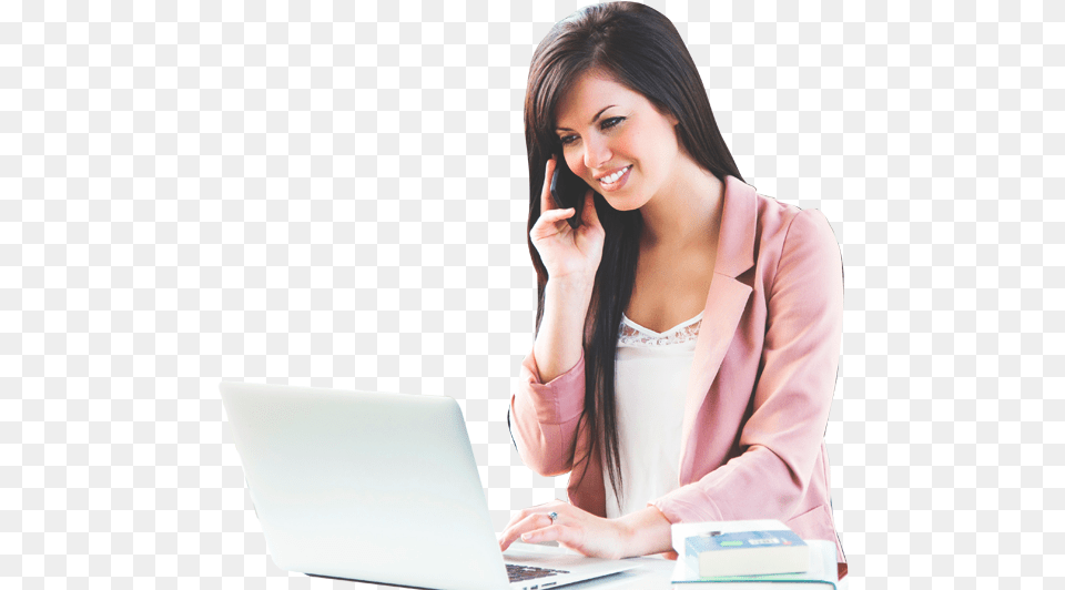 Woman With Laptop, Adult, Person, Female, Face Free Transparent Png
