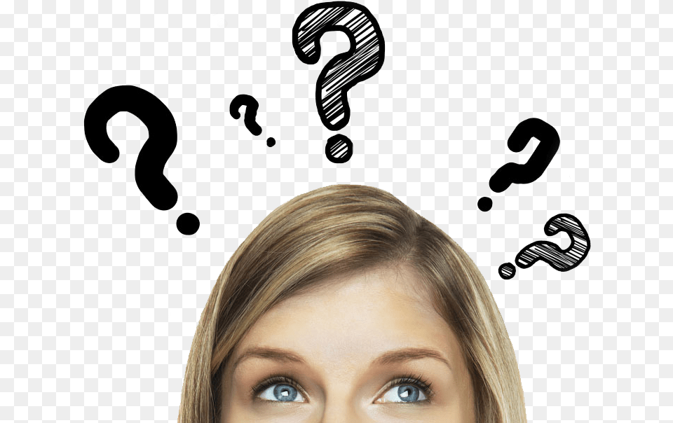Woman With Questions, Accessories, Jewelry, Earring, Female Free Png Download