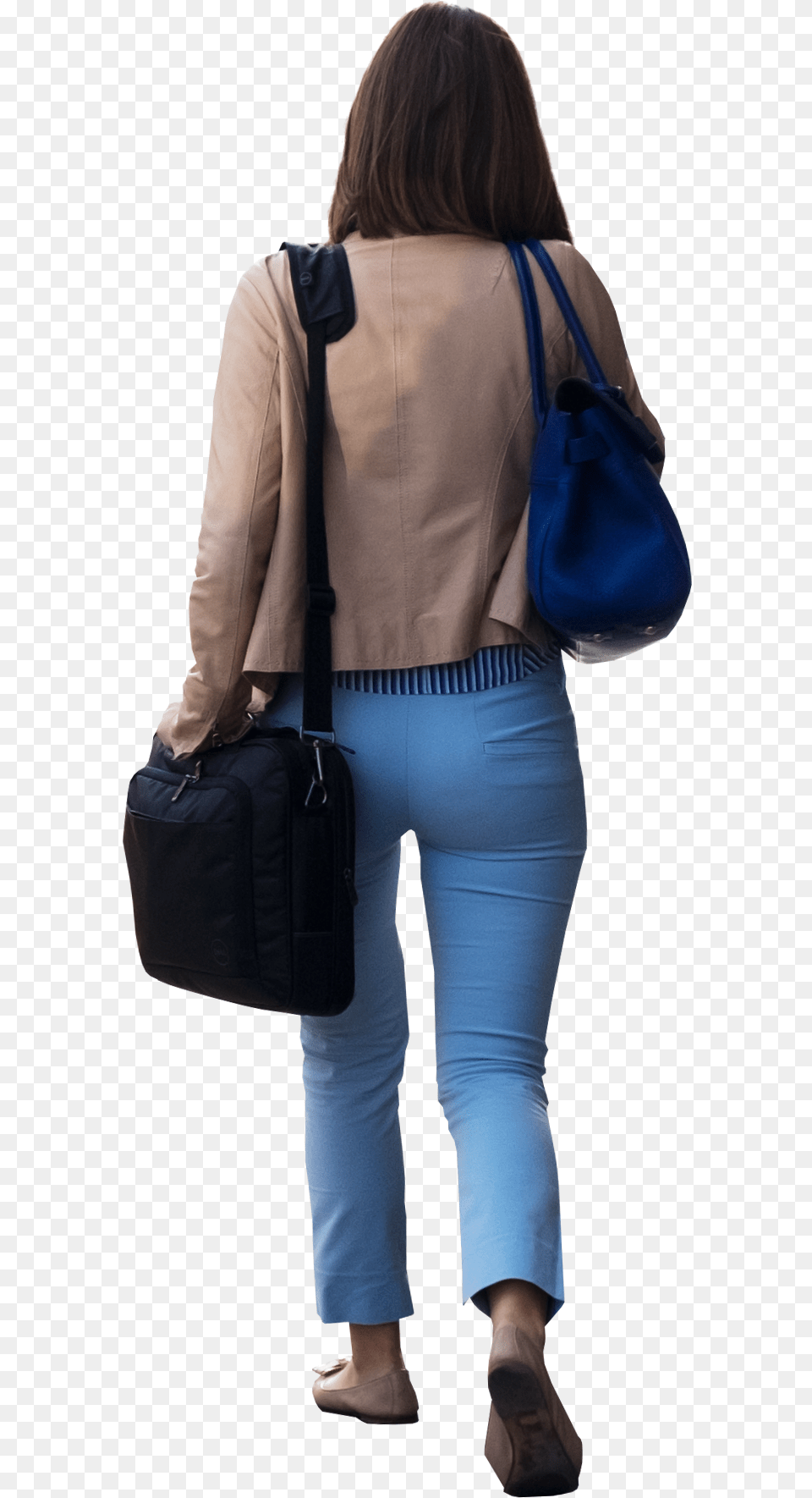 Woman Woman Walking Back, Accessories, Purse, Bag, Clothing Png Image