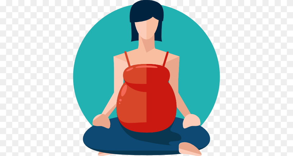 Woman Yoga Exercise Relaxation Pregnancy Sports, Person, Sitting, Face, Head Png Image