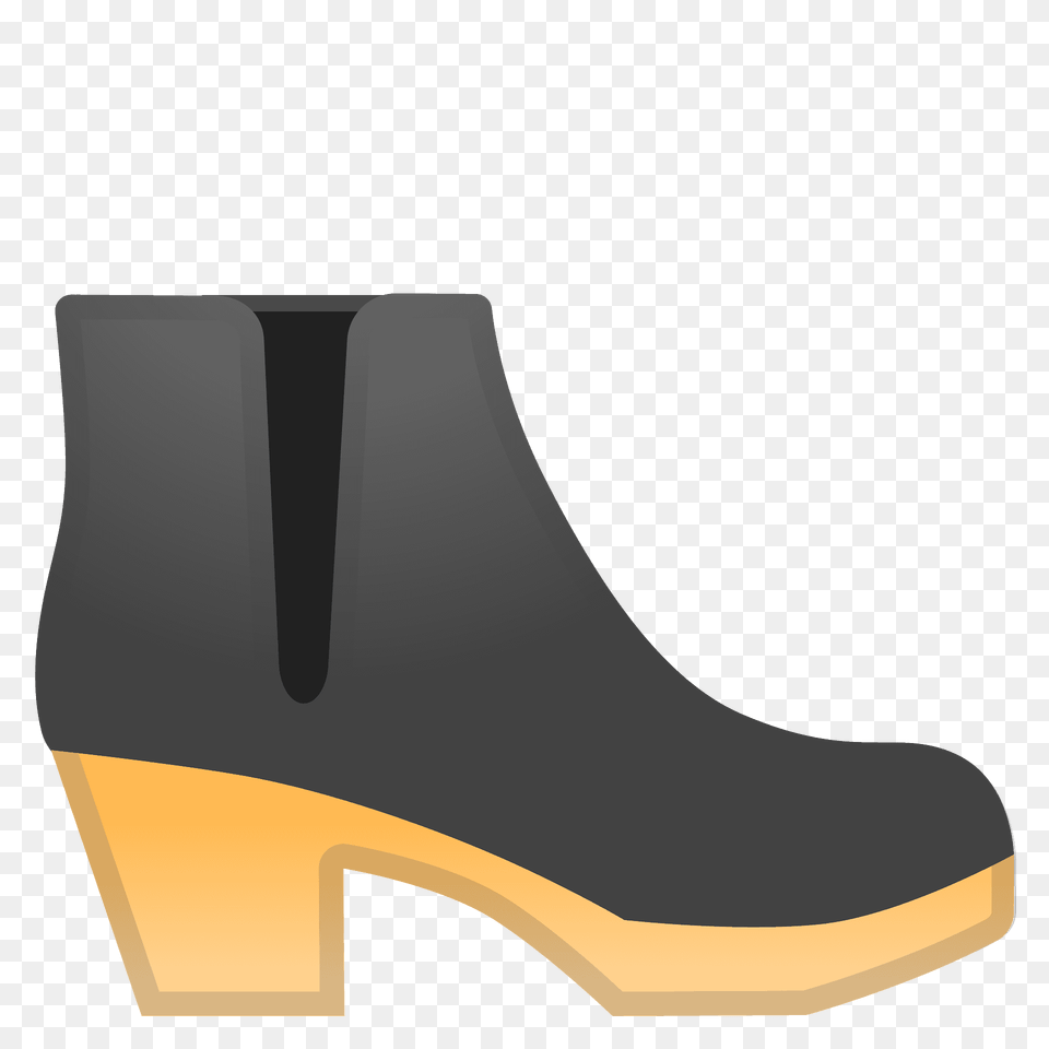 Womans Boot Emoji Clipart, Clothing, Footwear, Shoe, Wedge Free Png