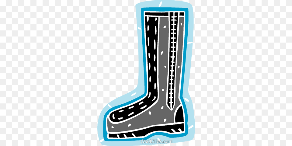 Womans Boot Royalty Vector Clip Art Illustration, Clothing, Footwear, Smoke Pipe Free Transparent Png