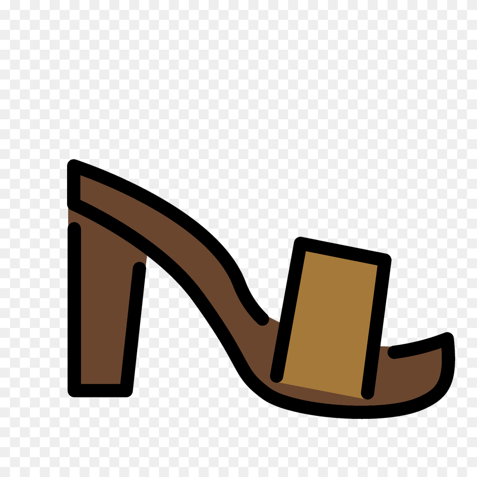 Womans Sandal Emoji Clipart, Clothing, Footwear, High Heel, Shoe Free Png Download