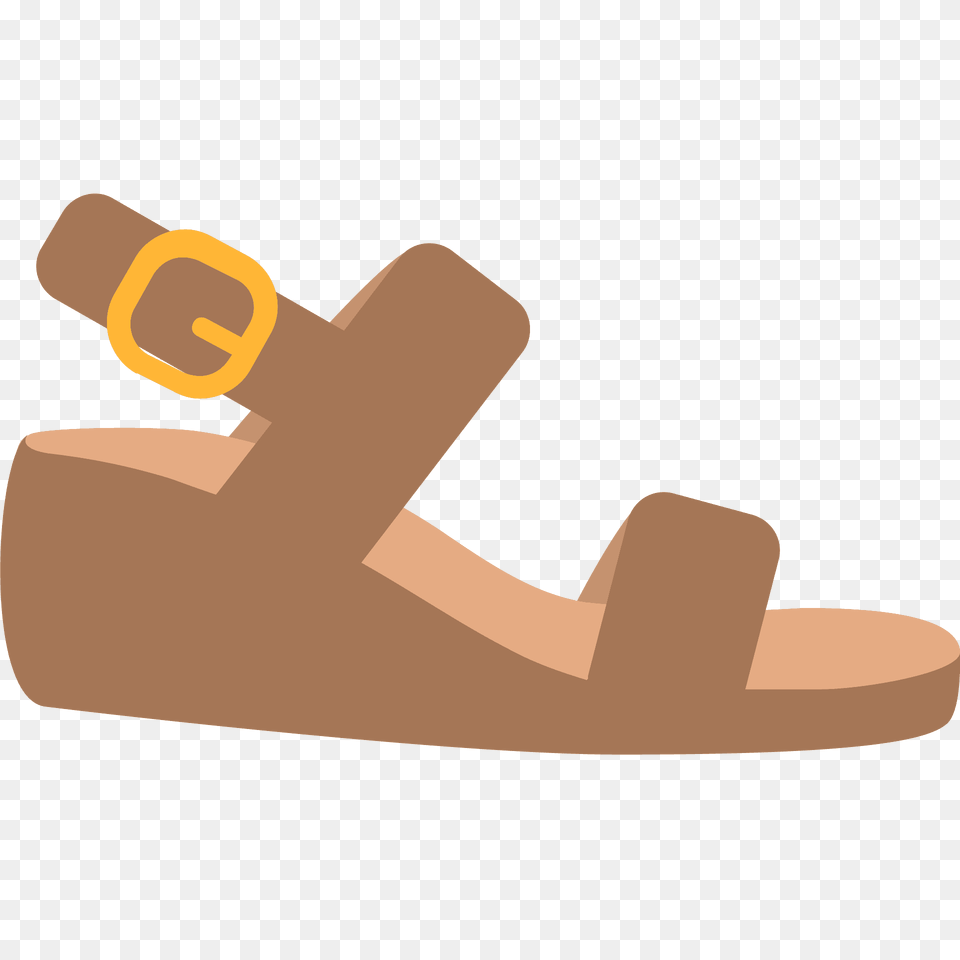 Womans Sandal Emoji Clipart, Clothing, Footwear, Bulldozer, Machine Free Transparent Png