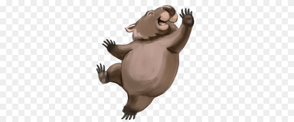 Wombat Clipart, Animal, Mammal, Person, Wildlife Png Image