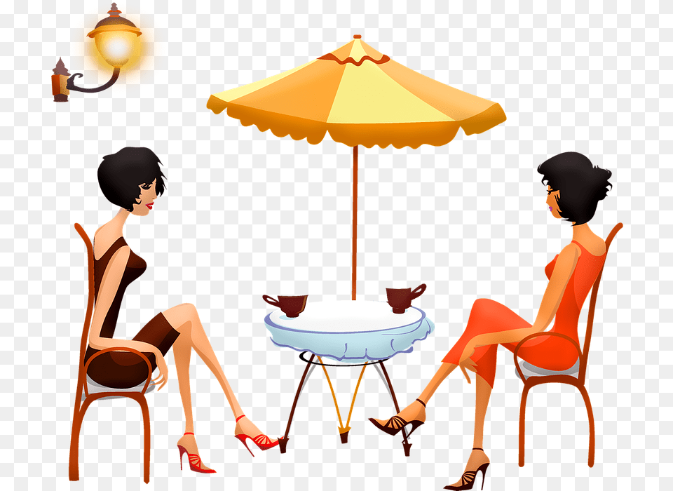 Women At Cafe Woman Drinking Coffee Women Cup Coffee Shop Clip Arts, Adult, Female, Person, Face Free Png
