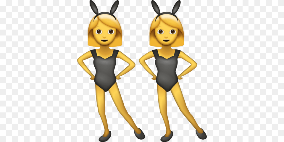 Women Bunny Emoji, Baby, Person, Face, Head Png Image