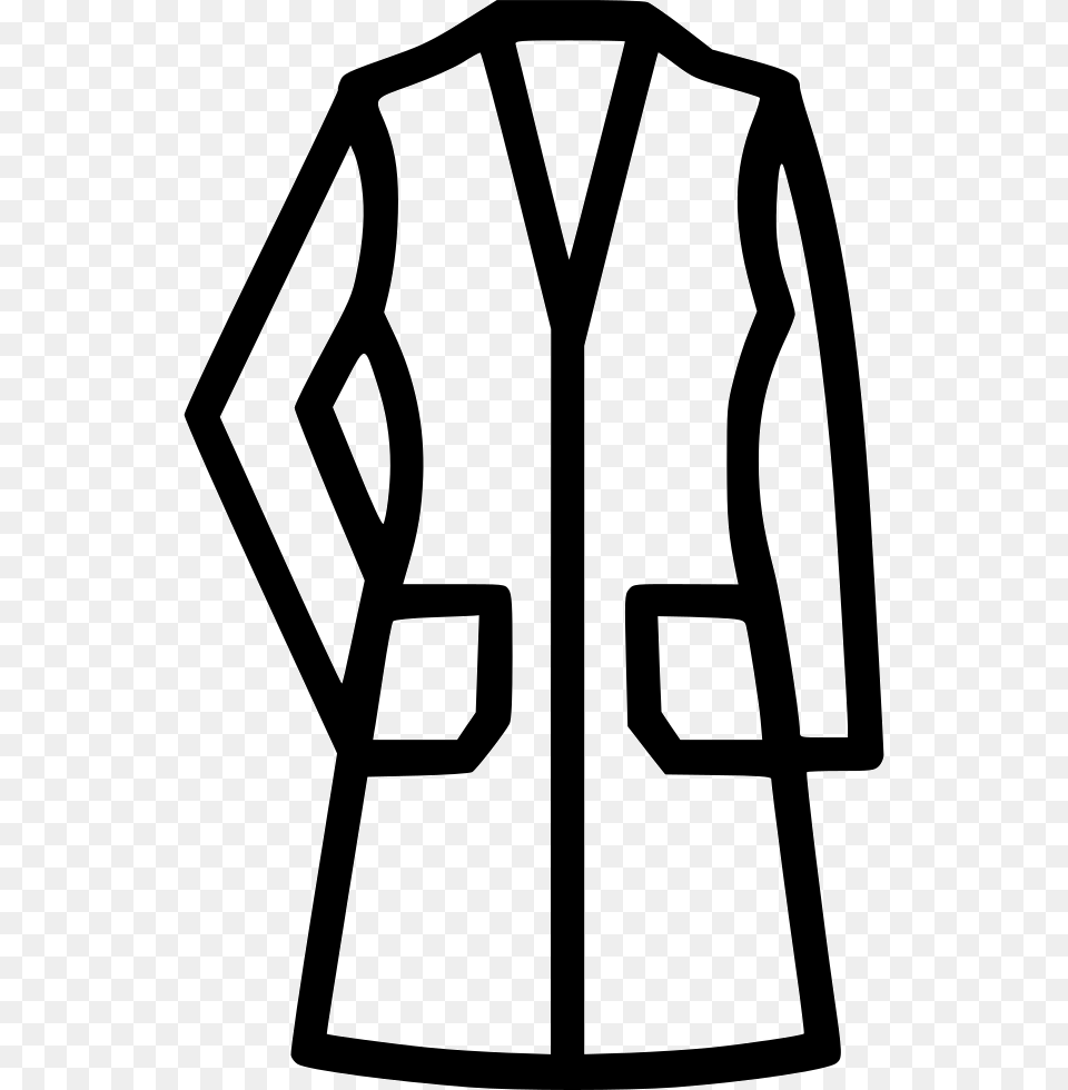 Women Clothes Icon, Clothing, Coat, Lab Coat, Overcoat Free Transparent Png