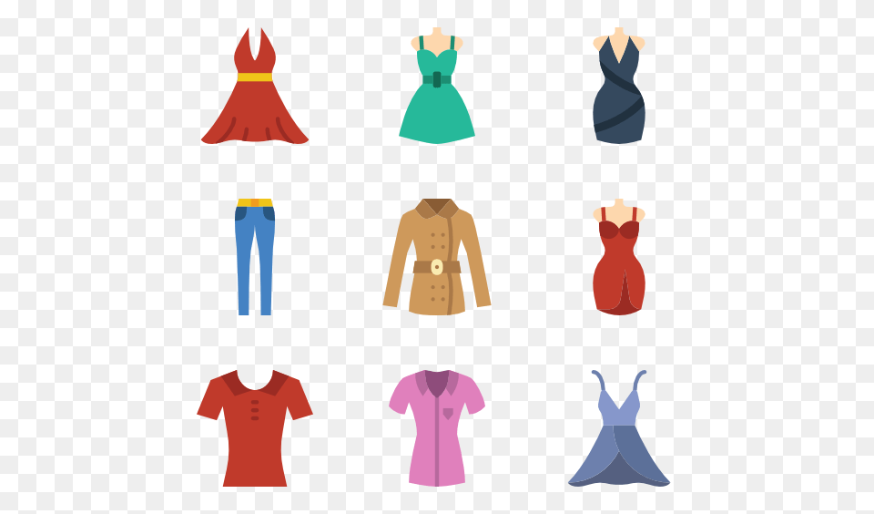 Women Clothing Icon Packs, Accessories, Dress, Formal Wear, Tie Free Transparent Png