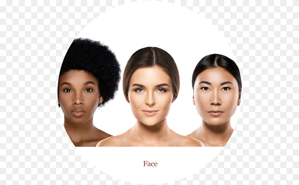 Women Different Ethnicity, Head, Black Hair, Portrait, Face Free Png Download