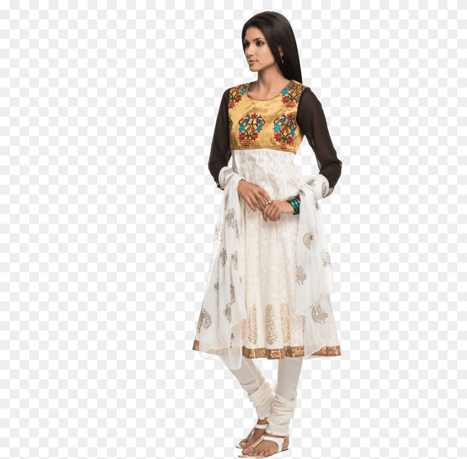 Women Embellished Salwar Kurta Photo Shoot, Adult, Clothing, Dress, Female Free Png Download
