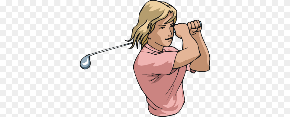 Women Golfer Vector Art Clip Art Image From Clip, Adult, Female, Person, Woman Free Png