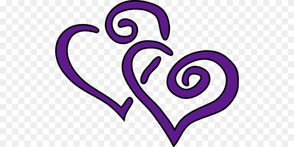 Women Helping Women Purple Hearts, Pattern, Heart Png Image
