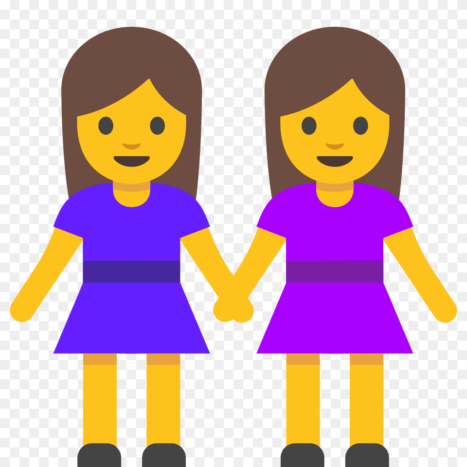Women Holding Hands Emoji Clipart, Baby, Person, Face, Head Free Png Download